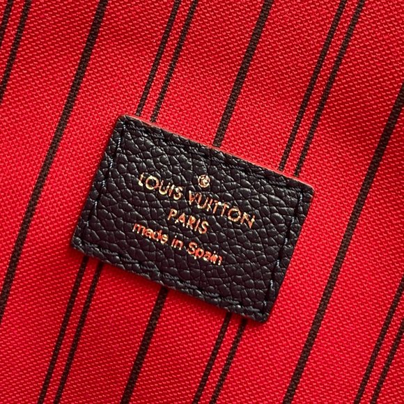 LOUIS VUITTON Metis Crossbody Pochette Monogram Empreinte Leather Marine Rouge - Picture 9 of 15